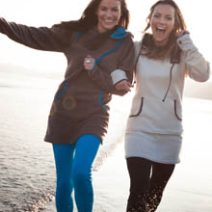 Fleece hoody Dress