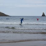 Broadhaven South surfing