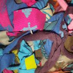 Colourful offcuts